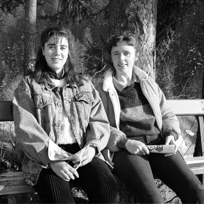 Pilar Royo et Geneviève, octobre 1987 | w:661, h:661, 118599, JPEG Pilar Royo et Geneviève, octobre 1987 | w:661, h:661, 118599, JPEG
