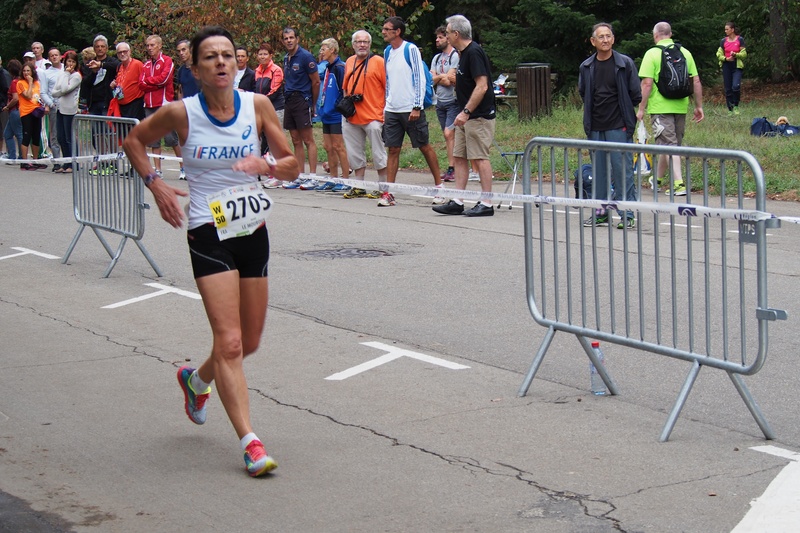 WMAC Lyon 2015, 10 août, 10km W50-64, Annick Le Mouroux