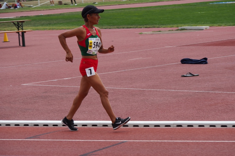 WMAC Lyon 2015, 7 août, 5000m W60, Estela Guzman-Juarez