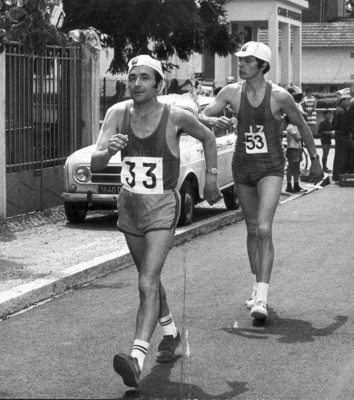 Championnats du Lyonnais 50km marche 1973