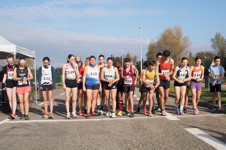 Heloise IUND (332), Noemie BERNAUD (339), Nelly LANGLOIS (333), Violette PONCET (338), Timeo PEJOT-GUILLARME (328), Gauthier DEPIERRE (ACSM 309), Anthony PETER (344), Timeo PEJOT-GUILLARME (327)