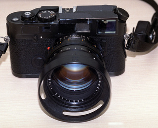 Leica M7 et son Noctilux, objectif ultra-lumineux